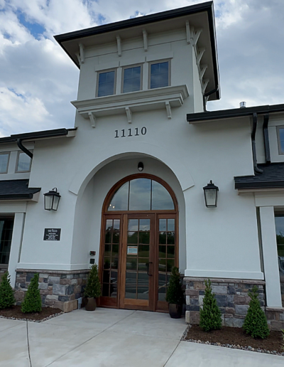 Entrance To The Leasing Office