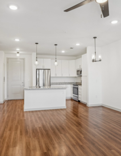 Open-Concept Apartment Interior