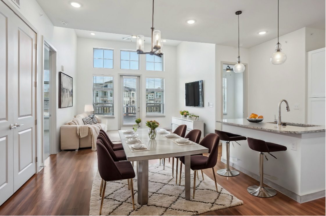 Open-Plan Living And Dining Area
